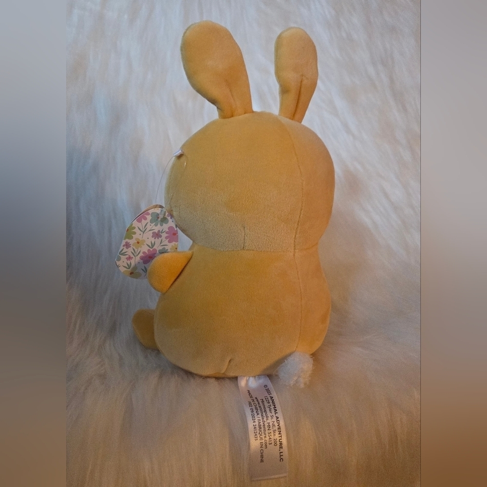 Animal Adventure Squishy Marshmallow Plush Bunny - Picture 3 of 5
